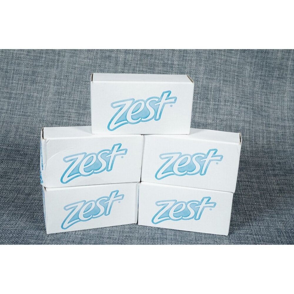 Zest Zestfully Clean Soap Bars Sealed Vintage Rare New Old Stock Deadstock NIB